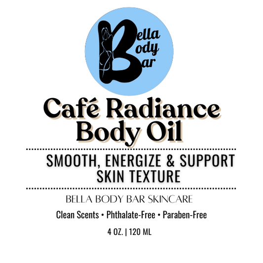 Café Radiance Body Oil – Smooth, Energize & Support Skin Texture