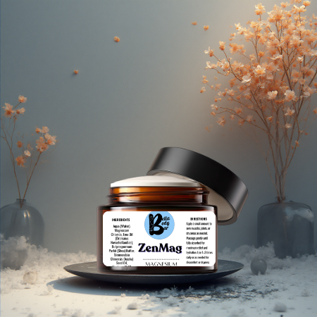 ZenMag – Fast-Absorbing Magnesium Cream for Sore Muscles & Hydrated Skin