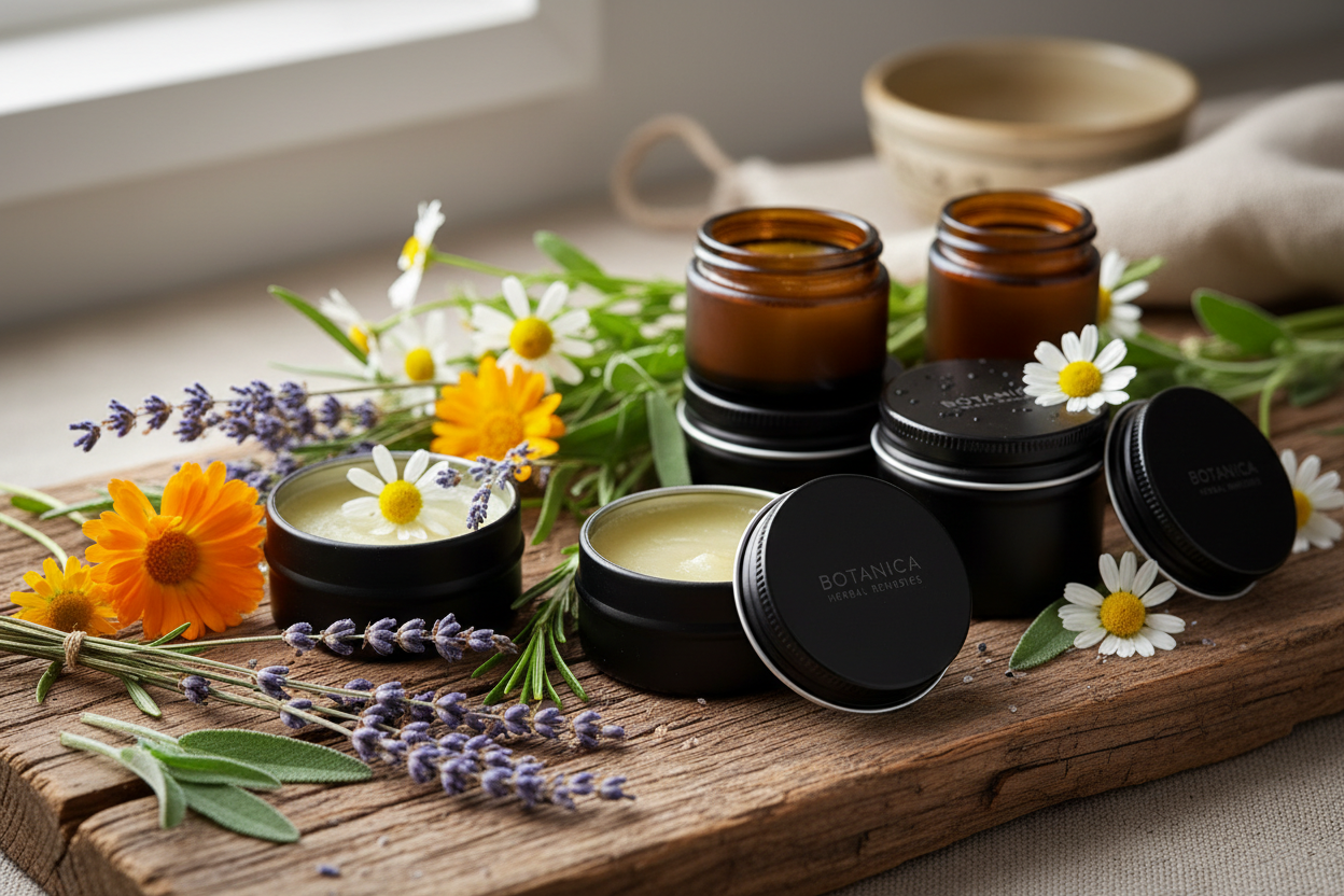 Salves & Balms – Warming & Herbal Care
