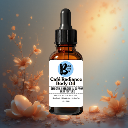 Café Radiance Body Oil – Smooth, Energize & Support Skin Texture